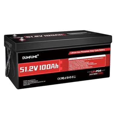 48V 100Ah Lifepo4 Golf Cart Lithium Battery, 200A BMS Low-Temp Protection 48 Volt Battery Support up to 5kW Motor 6000+ Deep Cycle Perfect for Golf Carts RV, and Off Grid Applications