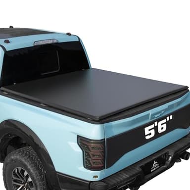 Truck Bed Tonneau Cover Compatible withToyota Tundra 2022 2023 2024 2025 2026 5.5 ft Short Box, Soft Roll Up Style