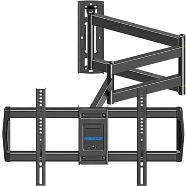 MOUNTUP 37.9" Long Arm TV Wall Mount for Most 42-75 Inch TVs, Full Motion Corner Wall Mount TV Bracket with Extension & Tilt & Swivel Articulating Arm, Max VESA 600x400mm and Up to 99 lbs, MU0047-L