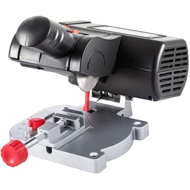 VEVOR Mini Miter Cut-off Chop Saw, 110V Two 2-5/16" Blade of Steel and Resin with 1/2inch Cutting Depth, 0-45° Benchtop Miter Saw for Copper, Aluminum, Wood, Zinc in Hobby Craft