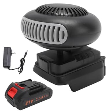 Portable Car Heater Battery Operated Space Heater with Anti Tilt Design Portable Car Window Defroster Long Lasting Heating 1500mAh Li Battery Easily Fits into Any Room or Car for Office Indoor Use