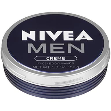 NIVEA MEN Creme - Multipurpose Cream for Men - Face, hand and Body Lotion - 5.3 oz. Tin