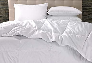 Marriott Exclusive Down Duvet Insert - Hotel Bed Down Comforter with Sewn-Through Box Design - King