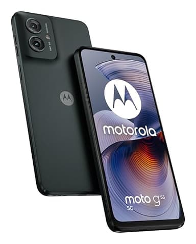 Motorola Moto G55 Dual-SIM 256GB ROM + 8GB RAM (GSM Only | No CDMA) Factory Unlocked 5G Smartphone (Forest Grey) - International Version