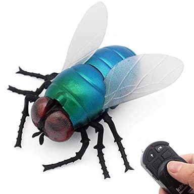 Tipmant RC Fly Remote Control Mosca Toy Realistic Electronic Animal Fake Insect Car Vehicle Kids Birthday Gifts