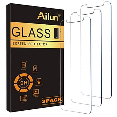 Ailun Screen Protector Compatible for iPhone 11 / iPhone XR [6.1 Inch], 3 Pack Case Friendly Tempered Glass