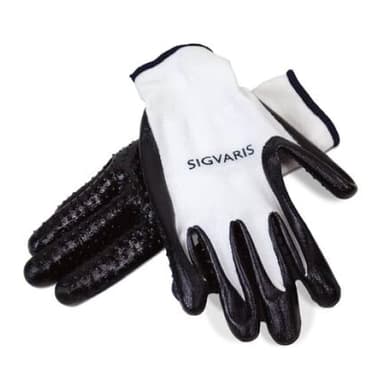Sigvaris Accessories 592RPRX Latex-Free Unisex Donning Gloves for Practical & Protective Application of Compression Stockings, Socks, Hosiery, 1 Pair (Large)