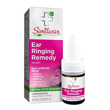 Similasan Ear Ringing Remedy Ear Drops 0.33 Ounce Bottle
