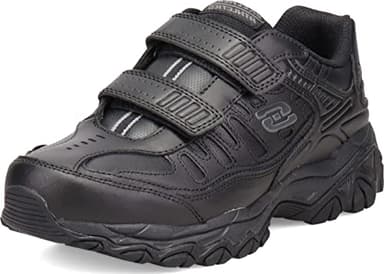 Skechers Men's Afterburn Memory Fit - Final Cut, Black, 10.5 X-Wide