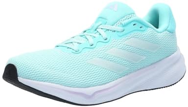 adidas Women's Response, Semi Flash Aqua/Zero Metallic/Purple Tint, 7.5