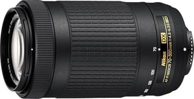 Nikon AF-P DX NIKKOR 70-300mm f/4.5-6.3G ED Lens for Nikon DSLR Cameras, Model 20061 (Renewed)