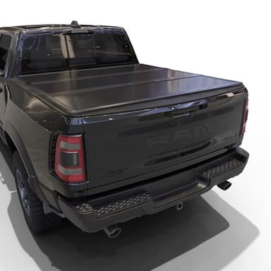Calffree Hard Tri-Fold Truck Bed Tonneau Cover Compatible with 2009-2026 Dodge Ram 1500 & 2500 5.7ft Bed Without Ram Box (67.4")