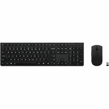 Lenovo Professional Wireless Rechargeable Combo Keyboard and Mouse -US English