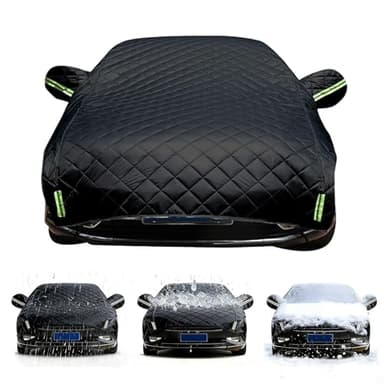Car Cover Hail Protector for Subaru Crosstrek 2013-2025,Snow Car Cover,5-Layer Padded Anti-Hail Half Covers Waterproof All Weather Outdoor SUV Truck Scratchproof l225
