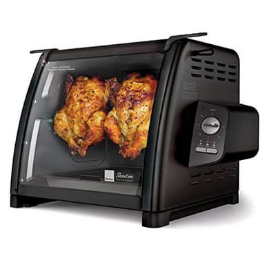 Ronco Modern Rotisserie Oven, Large Capacity (12lbs) Countertop Oven, Multi-Purpose Basket for Versatile Cooking, Easy-to-Use Controls