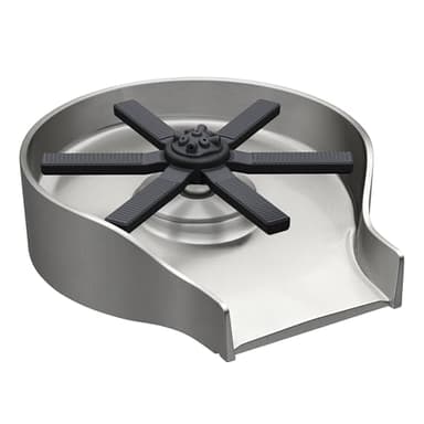 KRAUS CleanMate Glass Rinser for Kitchen Sink in Spot-Free Stainless Steel Color Finish, KGR-500SFS