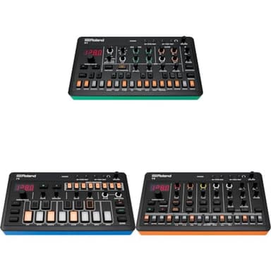 Roland Tweak Synth (S-1) & AIRA Compact J-6 Portable Song Creation Machine & AIRA Compact T-8 Beat Ultra-Portable Bass Machine Sounds