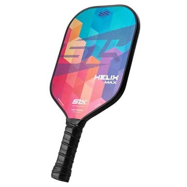 SLK Helix Pro Pickleball Paddle | Carbon Fiber & Fiberglass Hybrid Face | Thermoformed Carbon Fiber Core | Unmatched Control | Spectra