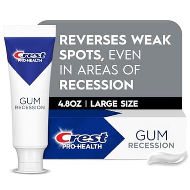 Crest Pro-Health Gum Recession Toothpaste 4.6 oz - Anticavity, Antibacterial Flouride Toothpaste, Clinically Proven, Gum Protection Even in Areas of Recession
