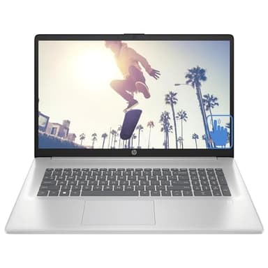 HP 17 inch Laptop for Business, 17.3" HD+ Touchscreen Display, Intel 10-Core i7-1355U(up to 5.0 GHz), 16 GB RAM, 1 TB SSD, Lifetime Office, Windows 11 Pro, Intel Iris Xe GPU, Wi-Fi 6, w/Accessories