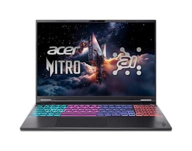 Acer Nitro 16S AI Copilot+ PC Gaming Laptop | AMD Ryzen AI 9 365 Processor | NVIDIA GeForce RTX 5070 Ti Laptop GPU | 16" WQXGA IPS 180Hz Display | 32GB DDR5 | 2TB Gen 4 SSD | Wi-Fi 6E | AN16S-61-R5K4