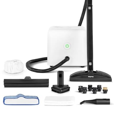 Dupray Neat Steam Cleaner with 17-Piece Kit - Powerful, Chemical-Free Cleaning for Floors, Cars, Tiles, Upholstery, Kitchen, Bathroom Grout, Carpets & More - Kills up to 99.9% of Bacteria & Viruses *