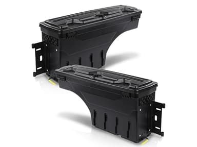 PIT66 Truck Bed Storage Box Compatible with Ford F150 1997-2014 Lockable Swing Tool Boxs Driver and Passenger Side