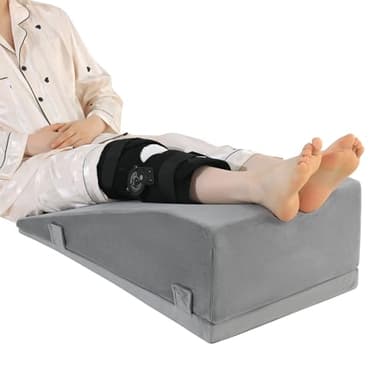 ROYALAY Leg Elevation Pillows for After Surgery, Adjustable Height Knee Surgery Recovery Equipment, Knee Replacement Recovery Aids for Hip Ankle Pain Relief Patent Pending, Double Leg
