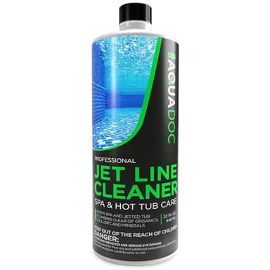 Spa Jet Cleaner for Hot Tub - Spa Jet Line Cleaner for Hot Tubs & Jetted Tub Cleaner to Keep Your Jets Clean - Fast Acting Spa Flush for Hot Tub (Jet Line Cleaner - 1 Quart)