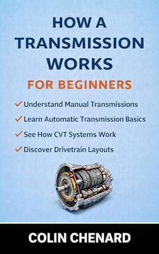 How a Transmission Works for Beginners: Manual, Automatic, CVT and Drivetrain Systems Explained (Mechanical Systems for Beginners Book 8)