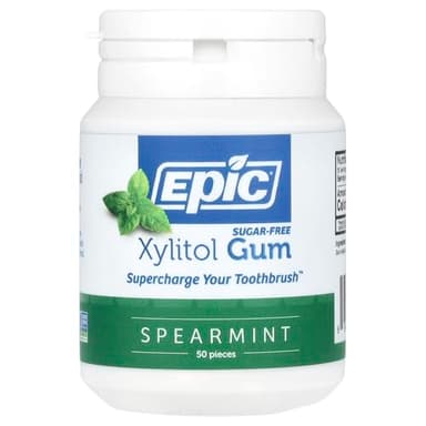 Epic Dental, Gum Xylitol Spearmint, 50 Count