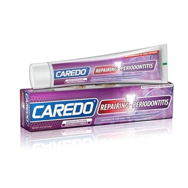 CAREDO Gum Toothpaste for Periodontitis, Gum Repair for Receding Gums, Gum Disease & Gingivitis Treatment, Periodontal Disease Treatment for Gum Health, Gum Disease Repair Bad Breath Toothpaste 3.52OZ