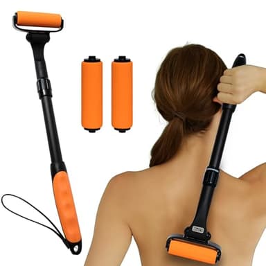 EZPIK Lotion Applicator for Back, Extendable up to 23" - Curved Design Back Lotion Applicator for Elderly/Seniors with Limited Mobility, Lotion Stick & Sunscreen Applicator for Skin Cream, Oils & More