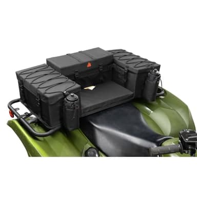 Tusk Trail-Runner ATV Rear Rack Bag - All Weather - Heavy Duty - Padded Seat - Insulated Cooler - Universal Compatible with Most ATVs