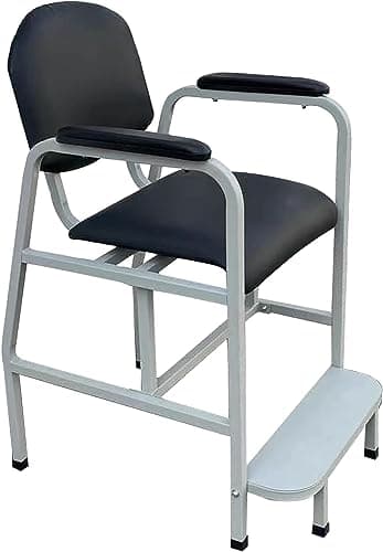 Helsevesen Heavy Duty Steel Frame Bariatric Hip High Chair, Medical Chair, Weight Capacity 500lbs