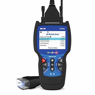 INNOVA 3170RS OBD1 & OBD2 Scanner, ABS Bleeder Scan Tool, OBD2 Diagnostic, Caliper Service, Brake Pad Life, Read/Erase ABS/SRS Codes, Reset Oil Light, Live Data, Updates Included