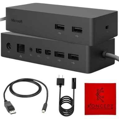 Microsoft Surface Dock PD9-00003 - Surface Pro Docking Station (Black) (Renewed)