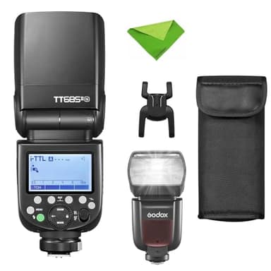 Godox TT685II-N I-TTL Flash for Nikon Speedlight Speedlite Camera Flash HSS 1/8000s Speedlite Flash,2.4G Wireless X System Compatible for Nikon D800 D700 D7100 D7000 D5200 D5000 (Upgraded TT685-N)
