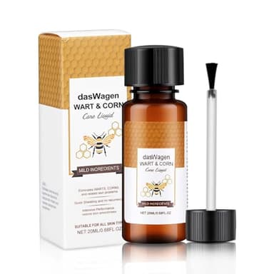 dasWagen Skin Tag Remover & Wart Remover, Fast-Acting Freeze Off Treatment with Bee Venom & Salicylic Acid, Herbal Skin Tag Removal for Common & Plantar Warts, Callus Remover for Hands, Feet & Body