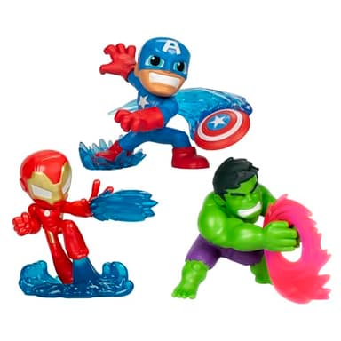 Marvel Avengers Mighty-Verse Collection Series 1 Multipack, Collectible 2.5-Inch-Scale (6 cm) Action Figure Set, Super Hero Toys, Kids Ages 4 and Up (Amazon Exclusive)