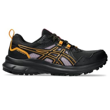 ASICS Women's Trail Scout 3 Running Shoes, 6, Black/Light UBE