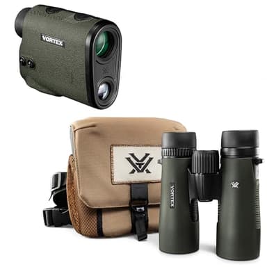 Vortex Optics Diamondback HD 10x42 Binoculars & Diamondback HD 2000 Laser Rangefinder Bundle