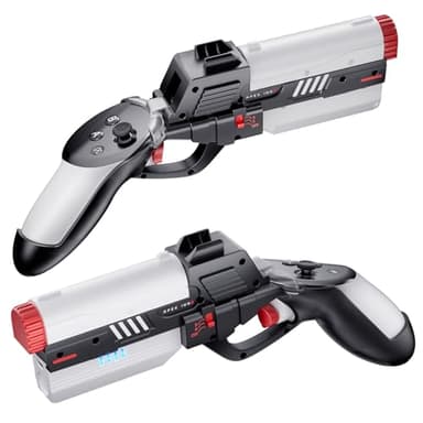 APEXINNO Handle Attachments for Meta Quest 3S and Quest 3 Accessories Haptic Pistol & Grips for Immersive FPS Action,Simulated Pistol Realistic Sensation,Full Protection - Complete VR Gaming Sensation
