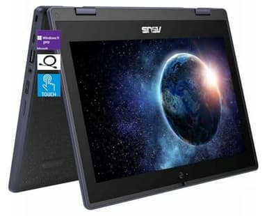 ASUS 11.6" HD Touchscreen 2 in 1 Educational Laptop, Intel Celeron N100 Processor, 4GB RAM 256GB SSD, Wi-Fi 6, Bluetooth 5.1, Spill Resistant, Anti Glare Coating, Windows 11 Pro, Mineral Gray
