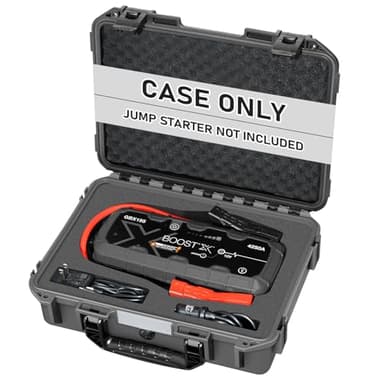 LOTOCASE Case for NOCO Boost X GBX155 & GB150 – Waterproof Hard Shell Carrying Case with Custom Pre-Cut Foam, Shockproof Protective Travel Box Compatible with NOCO GBX155/GB150 UltraSafe Jump Starter