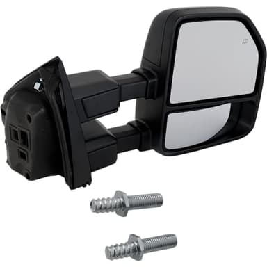 Garage-Pro Truck Replacement Mirror For Ford F-250, F-350, F-450, F-550 Super Duty 2017-2022, Passenger Side With Heated Manual Folding In-housing Signal Light