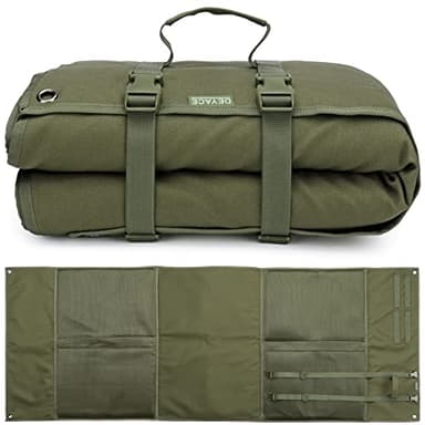 DEYACE Shooting Mats Prone Padded, Extra Large Portable Roll Up Shooting Padded Mat for Range Shooting and Hunting (Green)