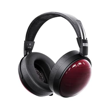 FiiO FT13 Audiophile Closed-Back Headphones, 60mm Large Dynamic Driver with W-Shaped Wool & Nano Wood Fiber Diaphragm, Premium Purpleheart Wood Design, Furukawa Copper Hybrid Cable(Purple)
