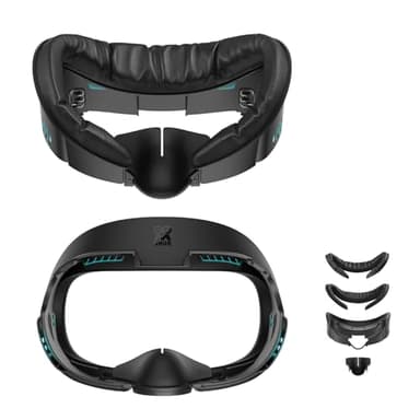 AMVR FC1 Face Cover Pad Facial Interface Compatible with Meta/Oculus Quest 3 Accessories, NOT Compatible with Meta Quest 3S