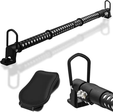 Car Clothes Hanger Bar Heavy Duty, Clothing Racks for Hanging Clothes in Car Telescoping 34-54inch Car Clothes Rack Suitable for Cars Trucks SUVs. (34-53inch)